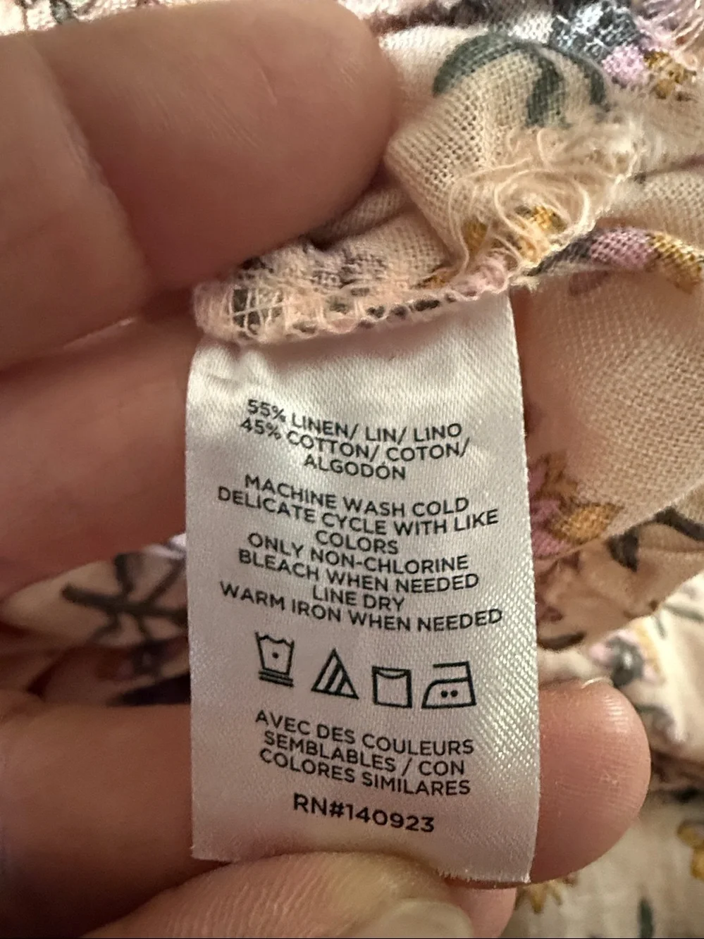 LOFT beach 2026 Linen Blend Floral Maxi Skirt Size: L Retro - Picture 7 of 8
